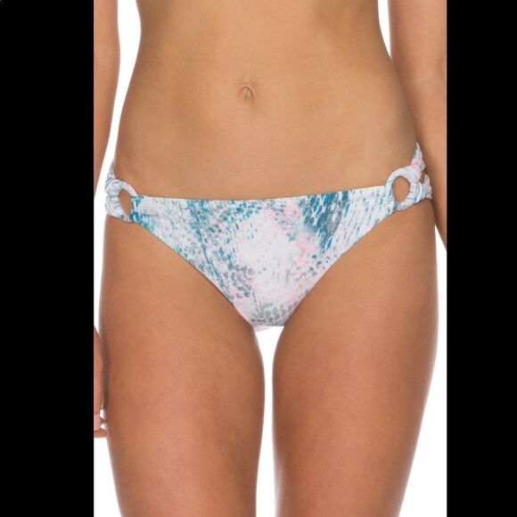 Isabella Rose Ring Side Hipster Bikini Bottom NWT L - Picture 1 of 7
